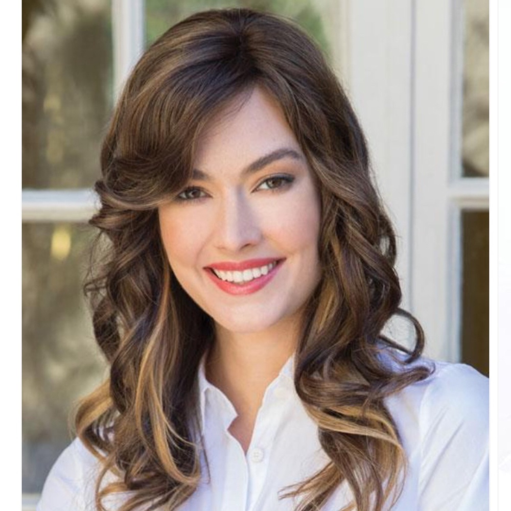 Luxe TP by Amore | Synthetic Lace Front Top Piece hair topper